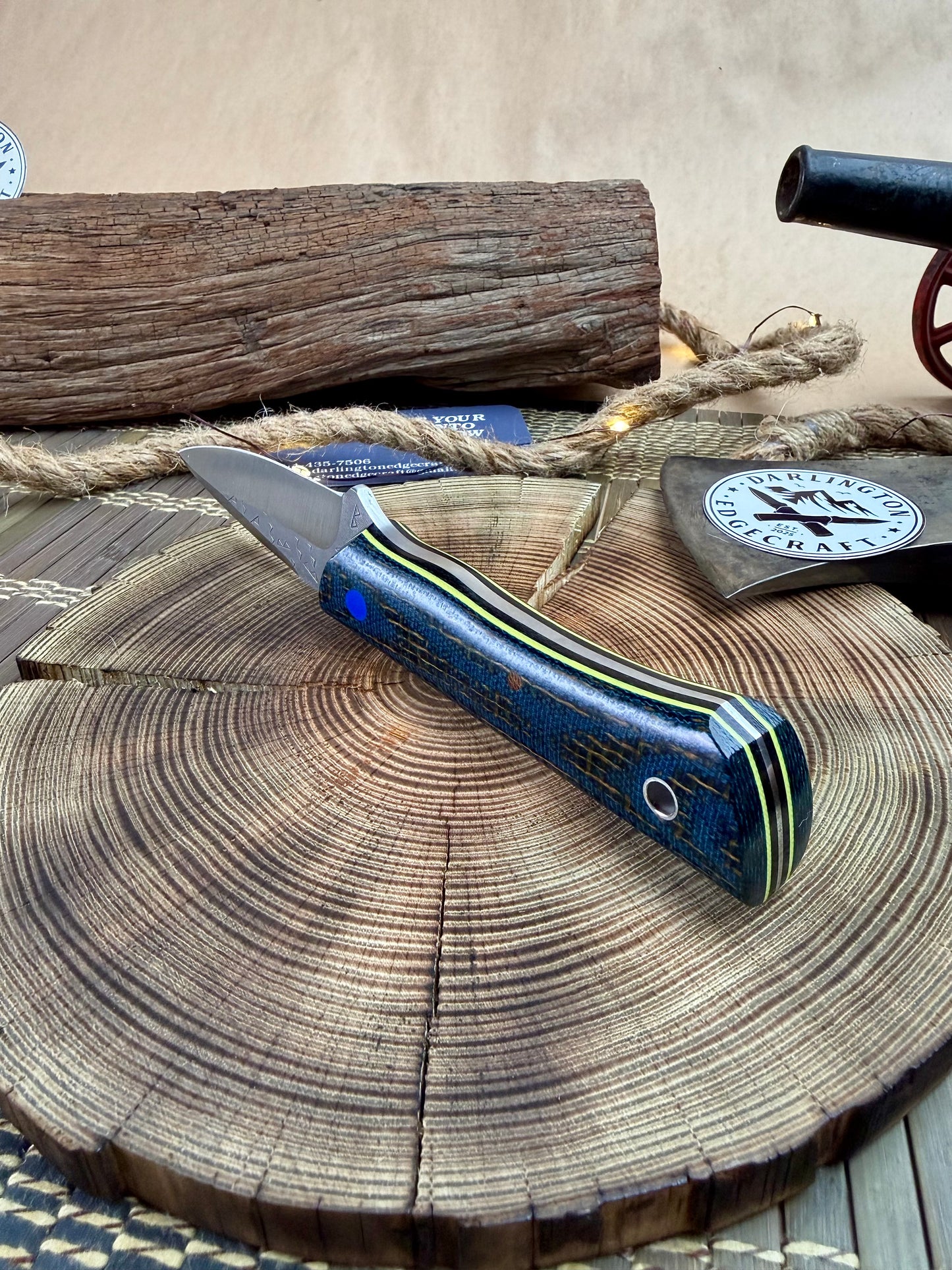 Valkyrie - Blue Jean Burlap - Tapered Nitro V