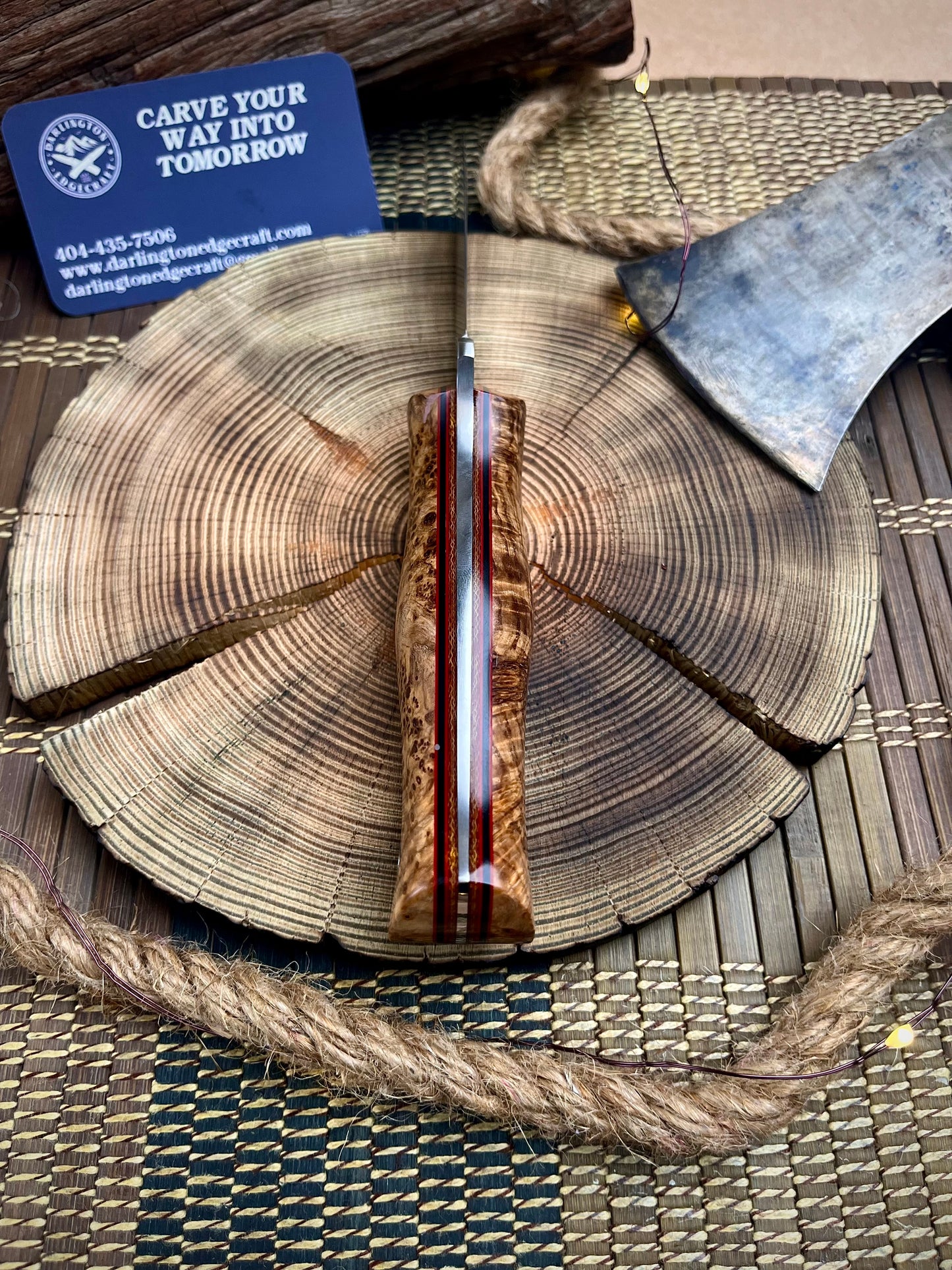 Candyman - Black Ash Burl - Tapered Nitro V