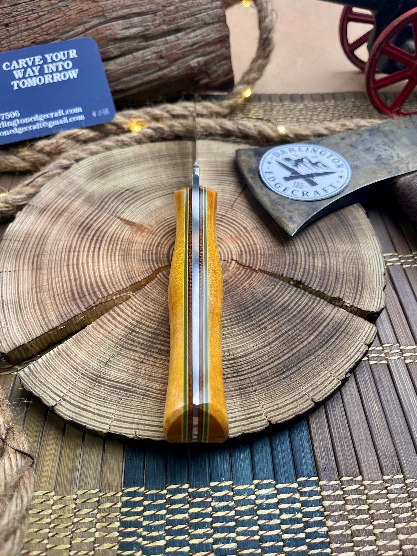 Candyman - Yellow Curly Maple - Tapered A2