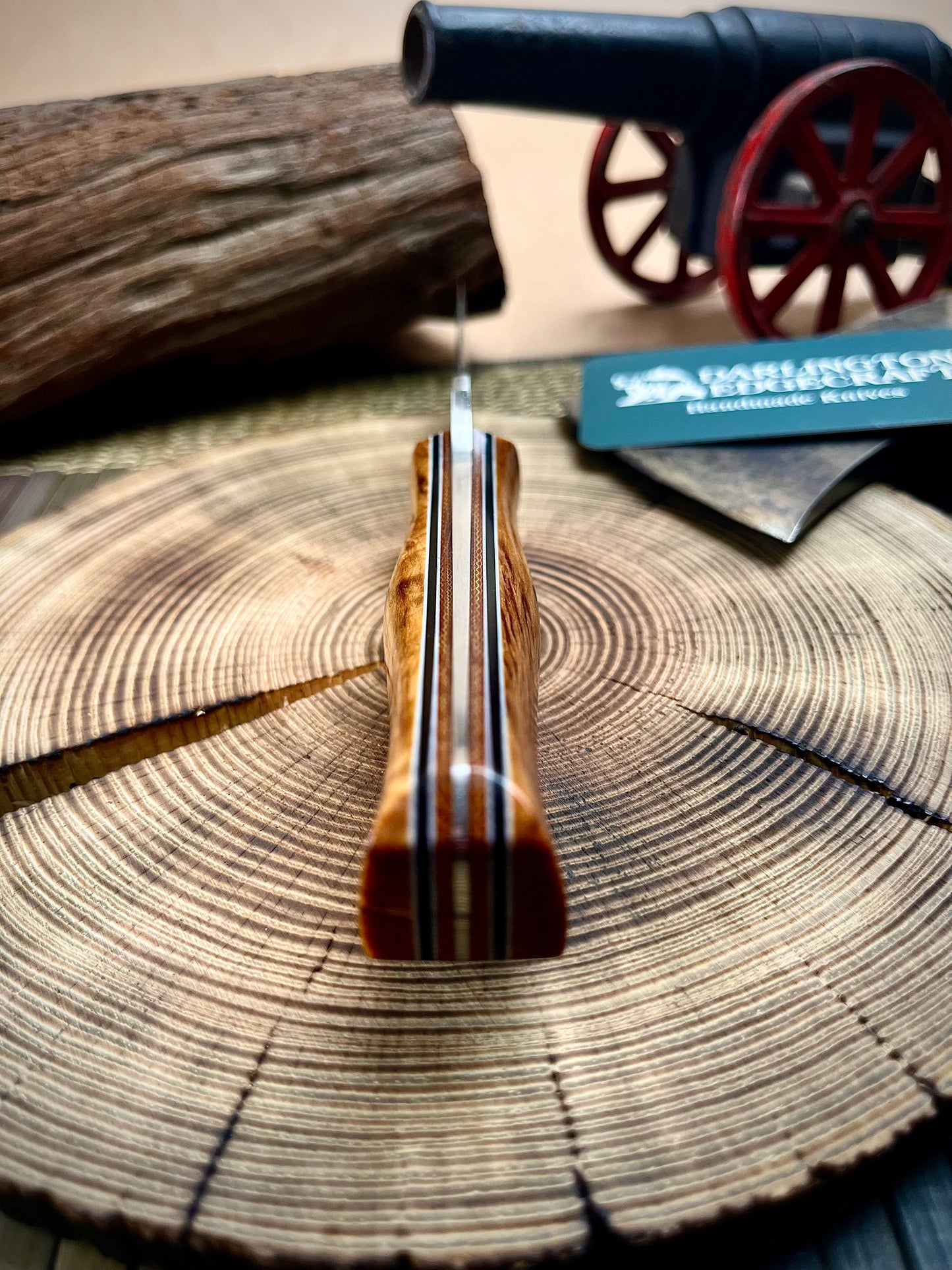 Johnny Bravo - Stabilized Masur Birch - Tapered Nitro V